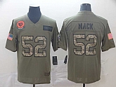 Nike Bears 52 Khalil Mack 2019 Olive Camo Salute To Service Limited Jersey,baseball caps,new era cap wholesale,wholesale hats
